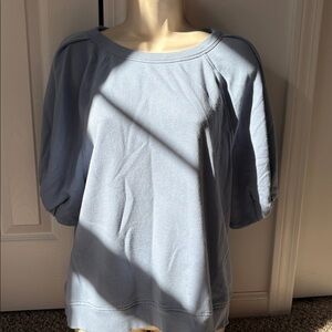 LOFT Sky Blue Knit Top
